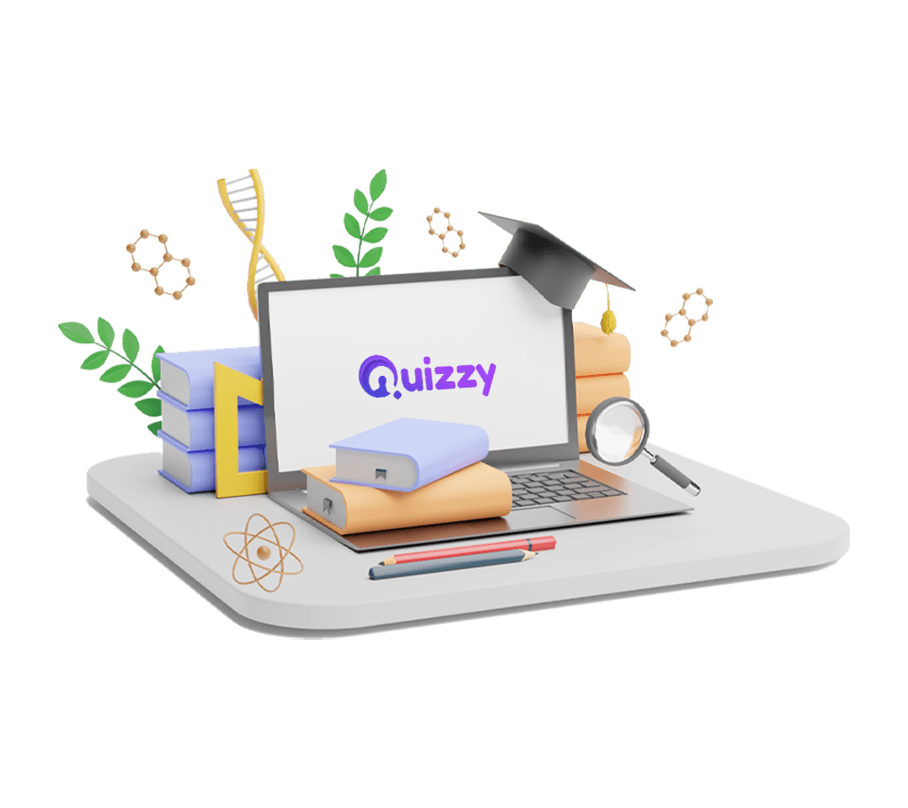 Quizzy Hero Illustration